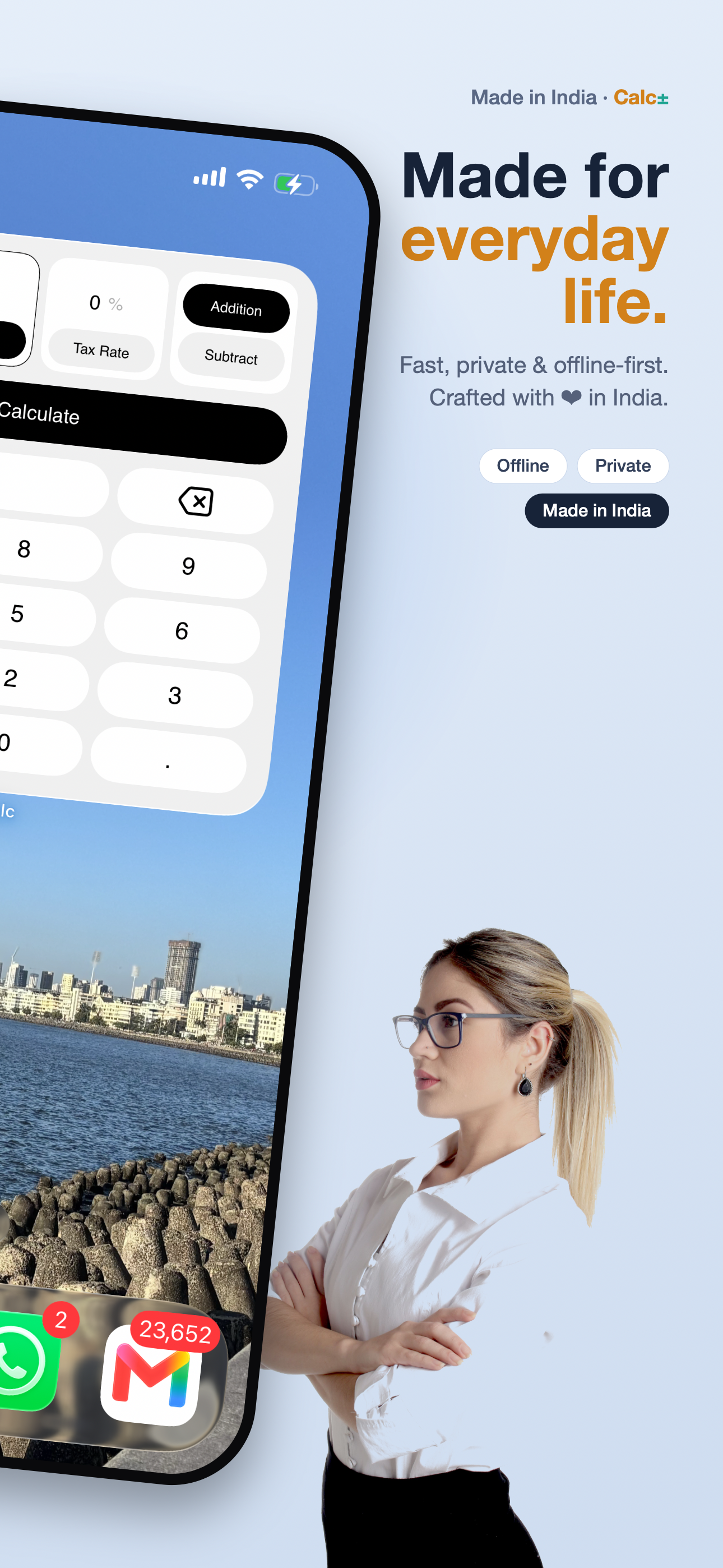 Calc ± Smart Widgets mobile screen 8
